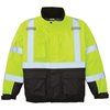 Klein Tools High-Visibility Winter Bomber Jacket, L 60364